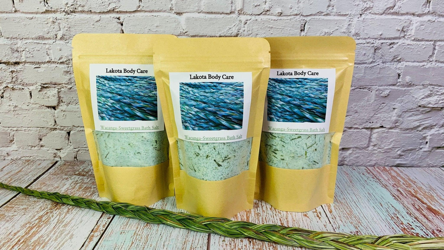 Sweetgrass Foot & Bath Soak - Lakota Body Care