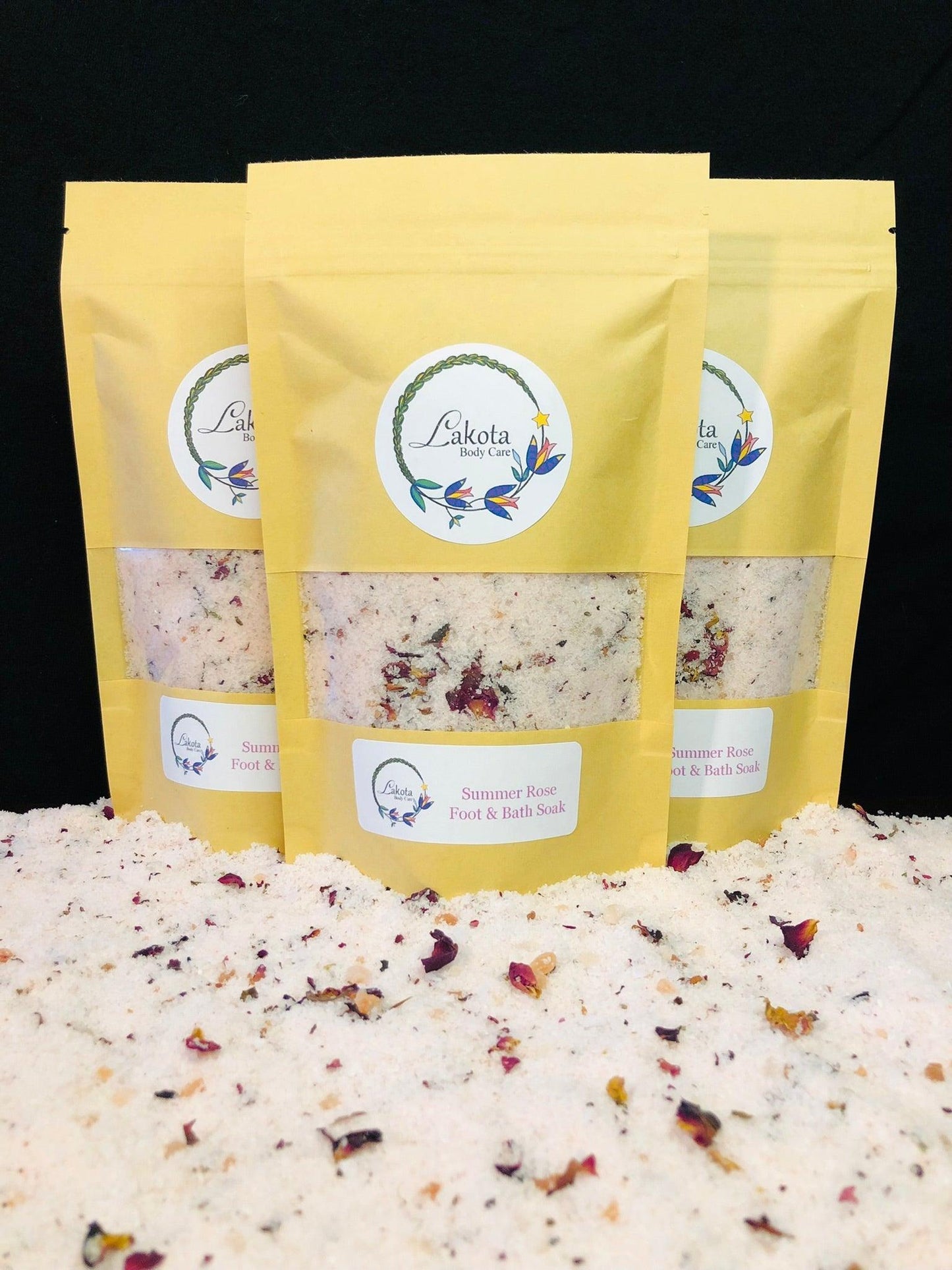 Summer Rose Foot and Bath Soak - Lakota Body Care